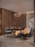 Celestia LED-Pendelleuchte 87W/3000K/Dimmbar – Bild 3