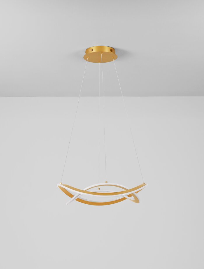Celestia LED-Pendelleuchte 87W/3000K/Dimmbar – Bild 11