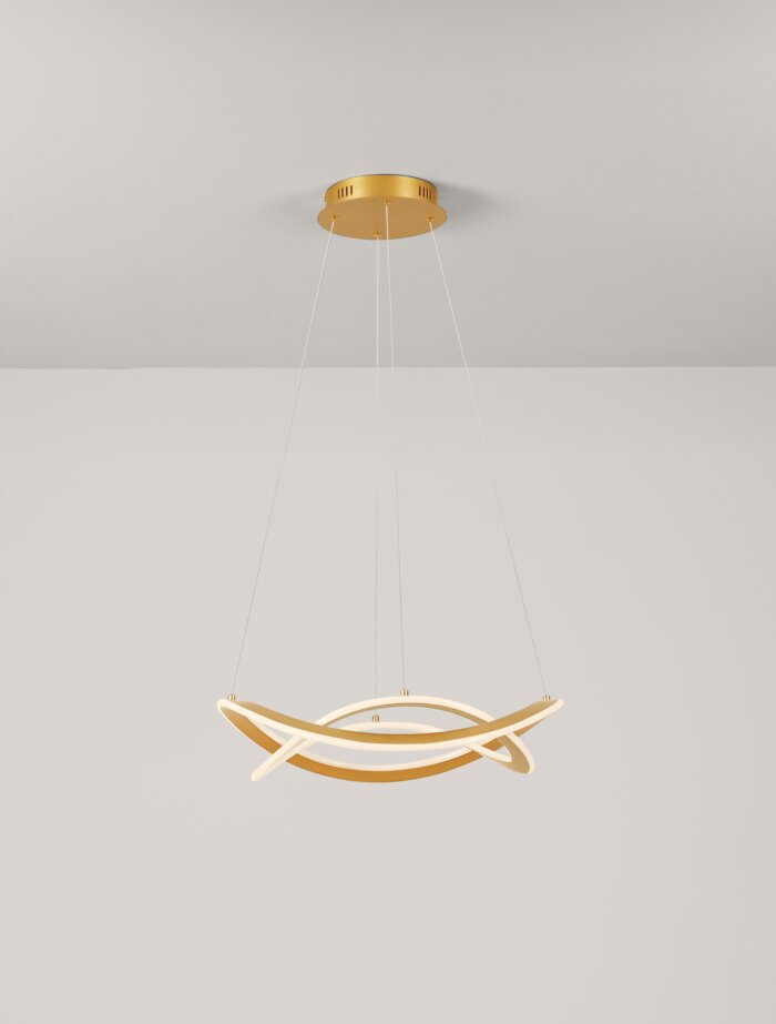 Celestia LED-Pendelleuchte 87W/3000K/Dimmbar – Bild 12