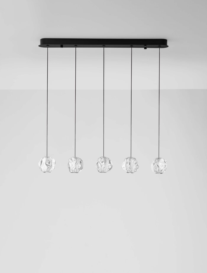 IFOS LED Pendelleuchte 25W . 62CM  . 5-flammig . Dimmbar – Bild 6