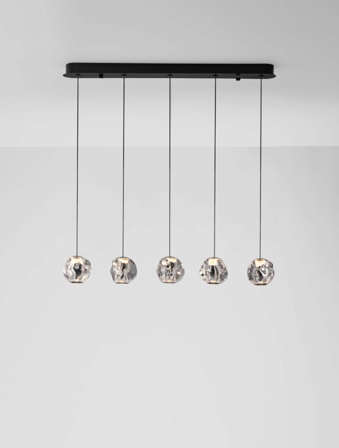 IFOS LED Pendelleuchte 25W . 62CM  . 5-flammig . Dimmbar – Bild 5