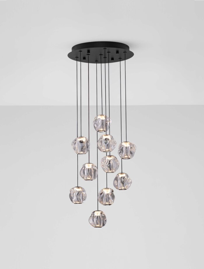IFOS LED Pendelleuchte 18-flammig . 48W . 3000K . Dimmbar – Bild 3