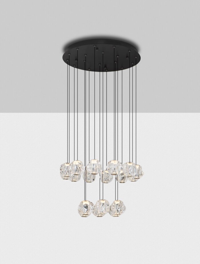 IFOS LED Pendelleuchte 18-flammig . 48W . 3000K . Dimmbar – Bild 9