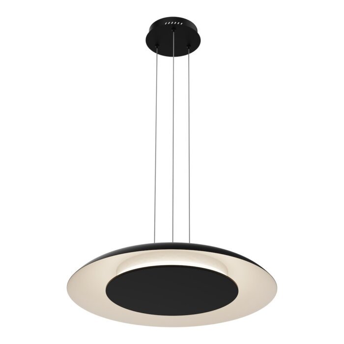 Piattino Nero/Oro LED Hängeleuchte 30W 3000K-4000K-6000K Schwarz/Weiß – Bild 1