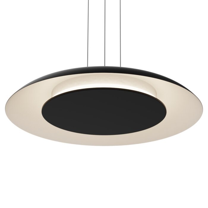 Piattino Nero/Oro LED Hängeleuchte 30W 3000K-4000K-6000K Schwarz/Weiß – Bild 4