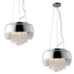 Licid Hängelampe 3xE14 LED - Glas-Metall – Bild 7