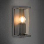 Nulatern Mini anthrazit IP54 E27 Wandleuchte SIGOR