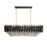 Linit Kristall LED-Kronerleuchter 10XE14 Modern