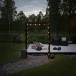 LED Biergartenkette, klar – Bild 8