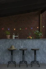 LED Biergartenkette, bunt – Bild 4