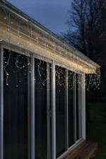 LED Eisregen Lichtervorhang – Bild 4