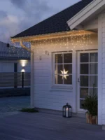 LED Eisregenvorhang, gefrostet – Bild 3