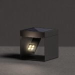 Klewe Alea Akku-Solarleuchte 145mm anthrazit 2,2W – Bild 3