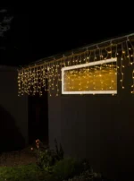 LED Eisregen Lichtervorhang – Bild 3