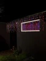 LED Eisregen Lichtervorhang – Bild 4