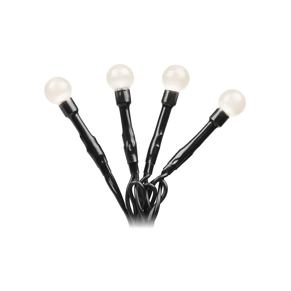 3691-107.I.1.0 Micro LED Lichterkette, IP44, Schwarz, 2600K, dimmbar – Bild 1
