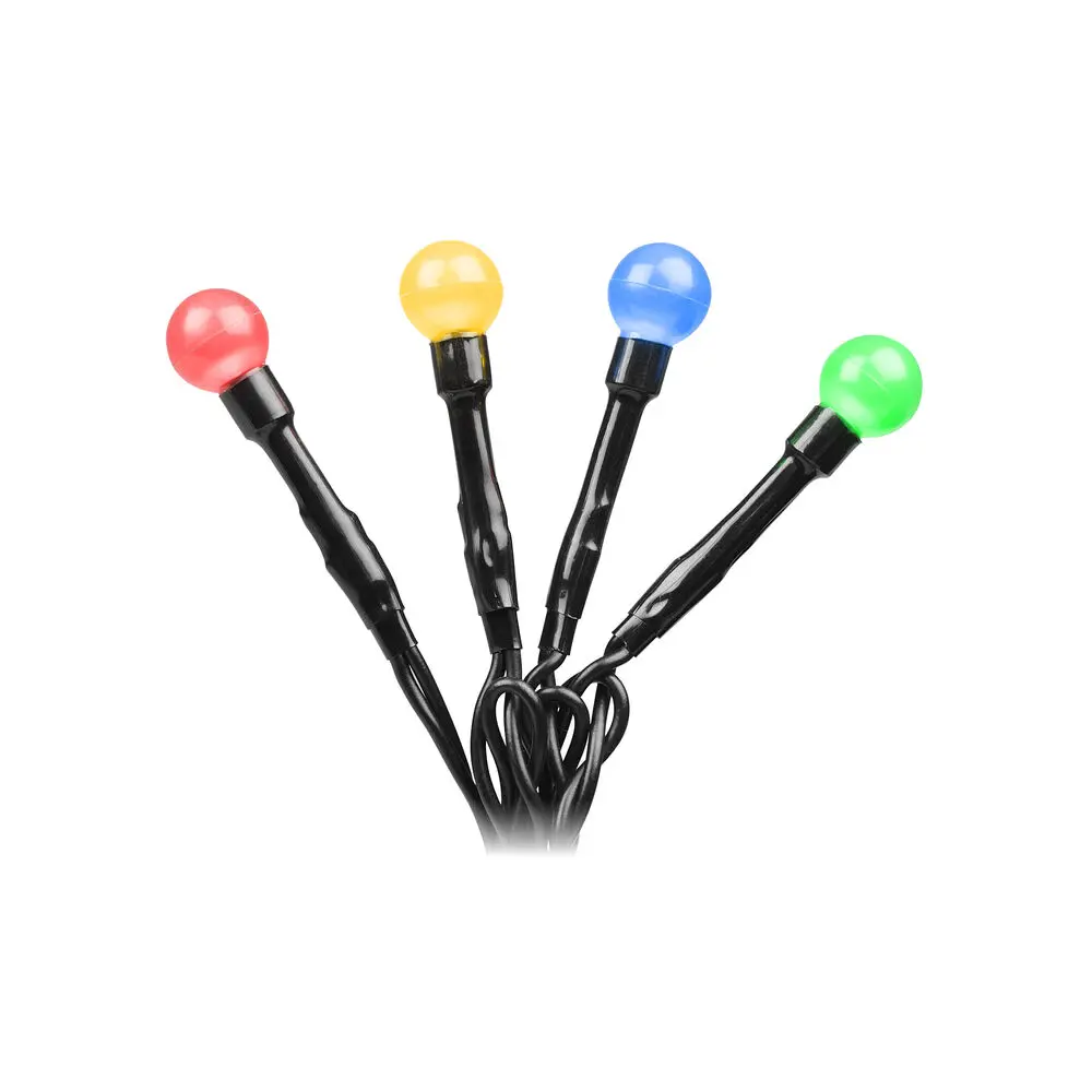 3691-507.I.1.0 LED Globelichterkette, IP44, Schwarz, dimmbar – Bild 1