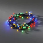 LED Globelichterkette, IP44, Schwarz, dimmbar – Bild 4