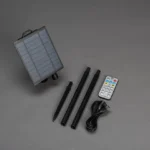 LED Solar Lichtervorh,77 LED – Bild 4