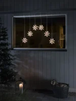LED Lichtervorh. 6 Sterne – Bild 4