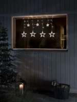 LED Lichtervorh. 7 Sterne – Bild 5