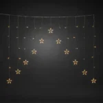 LED Vorhang, 11 Sterne, 85 LED – Bild 3