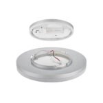 Aufbauleuchte Circel 270mm silber Sensor 22/16/10W – Bild 5
