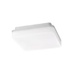 Aufbauleuchte Square 210mm silber 15/10W 3000/4000K IP54