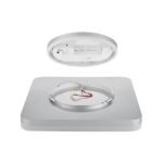 Aufbauleuchte Square 210mm silber 15/10W 3000/4000K IP54 – Bild 5