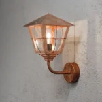 Fenix Wandleuchte, aufwärts leuchtend, Kupfer, IP23 – Bild 4
