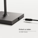 Akku-Stehleuchte Nuindie USB-C 1200mm Tannengrün 2,2W – Bild 31