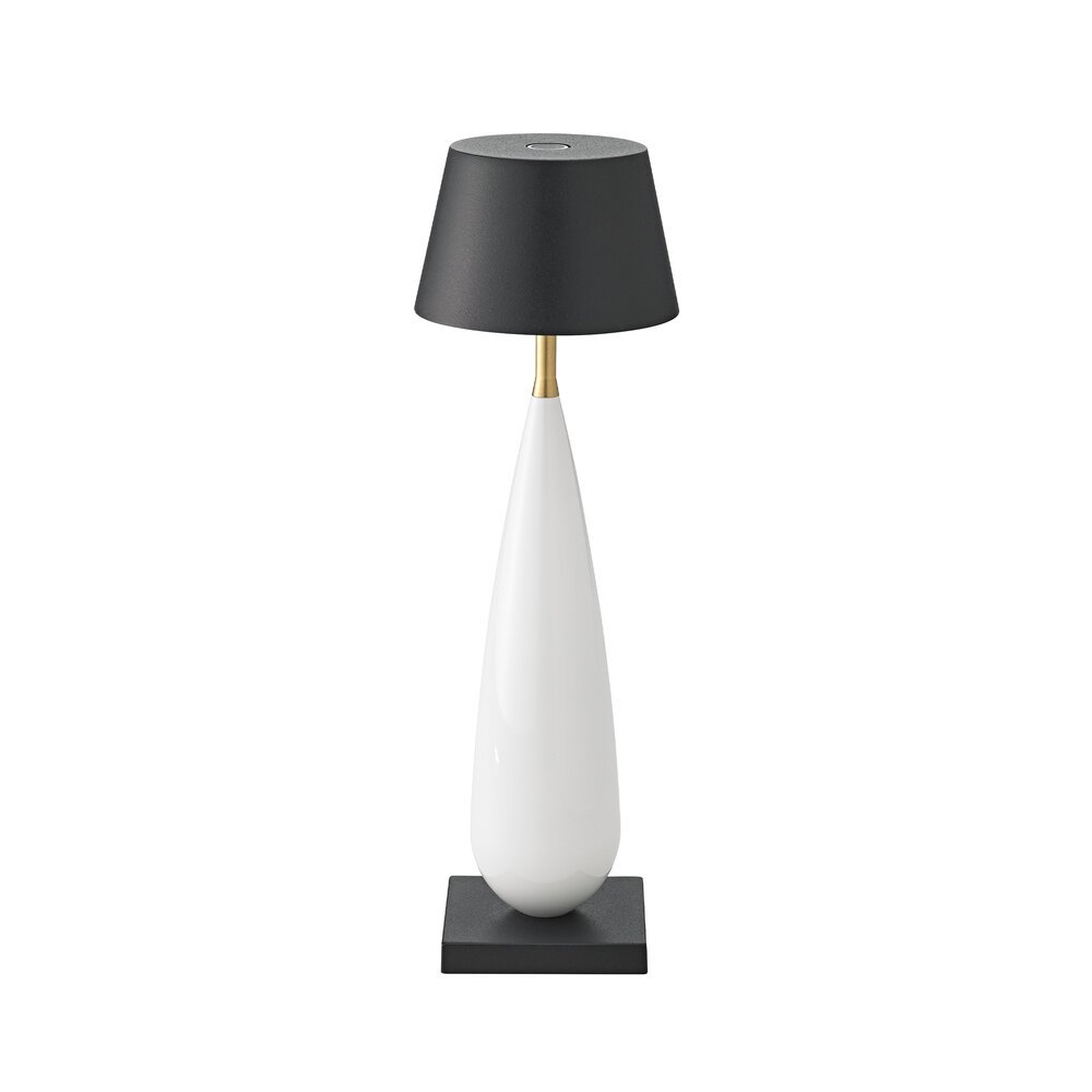 4565001_article_01 Akku-Tischleuchte Thala 220mm keramikweiß/schwarz 2,3W – Bild 1