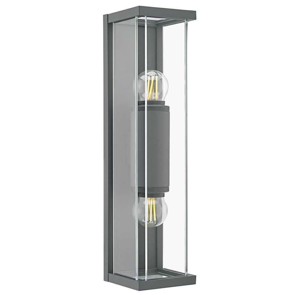 4600201_article_large_01 Wandleuchte Nulatern Mini double anthrazit 2xIP54 E27 – Bild 1