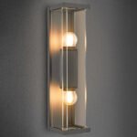 Wandleuchte Nulatern Mini double anthrazit 2xIP54 E27 – Bild 3