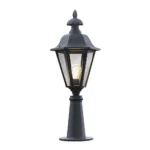 Pallas Gartenleuchte IP23, Matt Schwarz