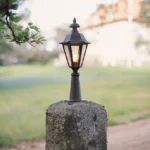 Pallas Gartenleuchte IP23, Matt Schwarz – Bild 4