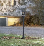Gartenleuchte Freja, matt schw – Bild 4
