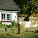 Kandelaber 1flg Vega, matt sch – Bild 2