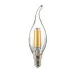 4,5W Kerze Fila Windstoß klar E14 470lm 2700K dim