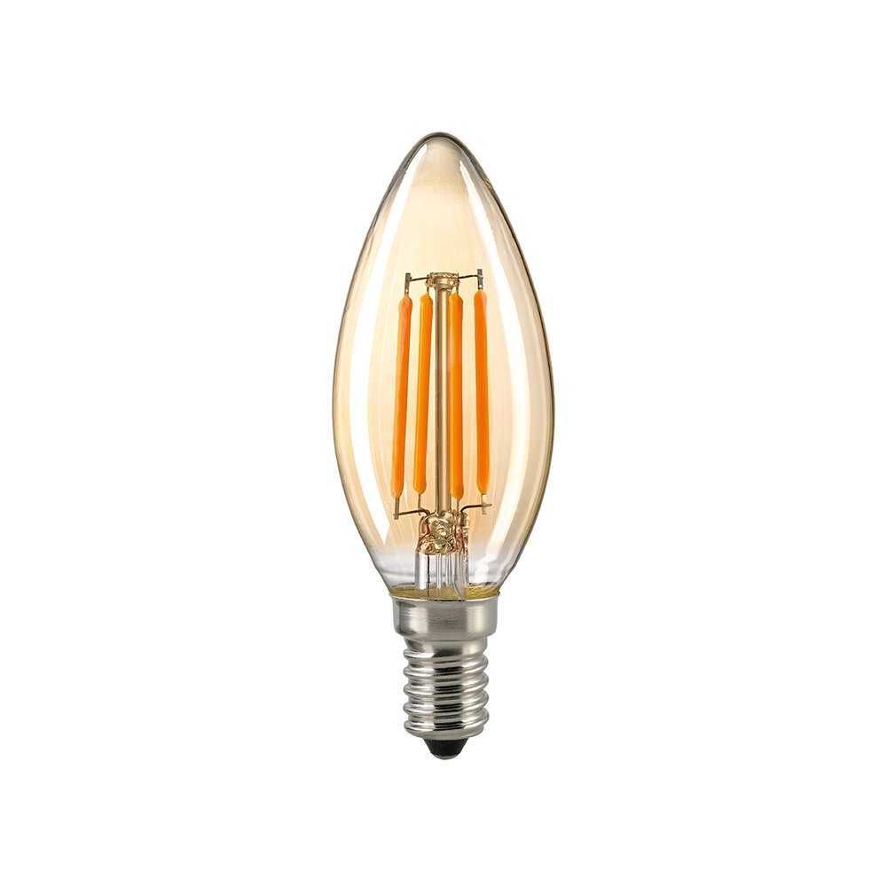 6143401_article_large_01 2,2W Kerze Filament gold E14 220lm 2400K dim – Bild 1