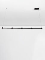 Puize LED-Pendelleuchte 4-Flammig 3000K Schwarz – Bild 13