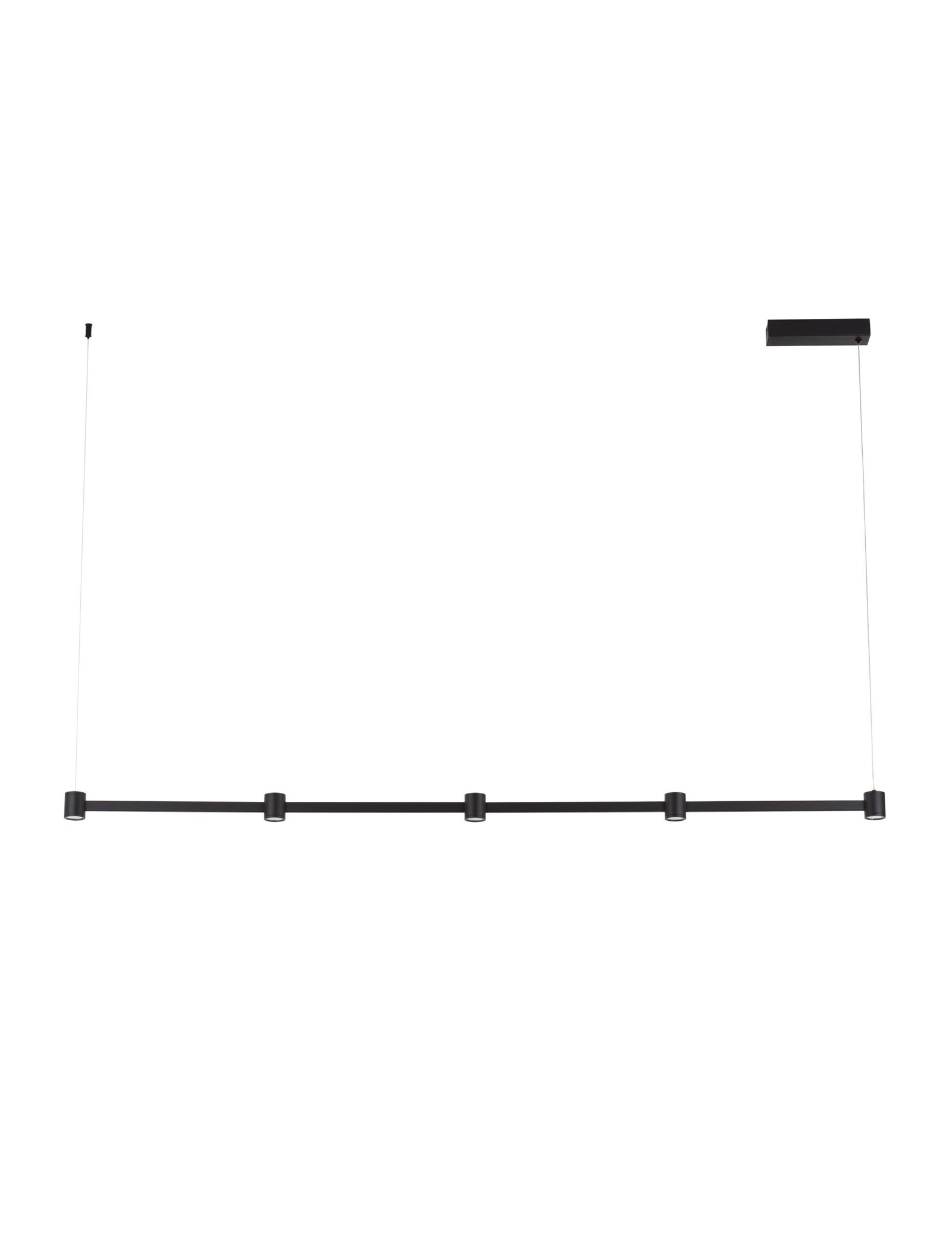 9002052_3 Puize LED-Pendelleuchte 4-Flammig 3000K Schwarz – Bild 1