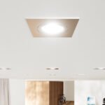 Einbauleuchte 68 Diled Eckig 6W 370lm 2700K weiß 36° dim – Bild 2