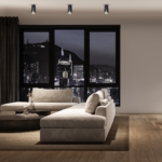 Blumenförmiger, schwarzer und goldener Downlight-Einbaustrahler – Bild 3