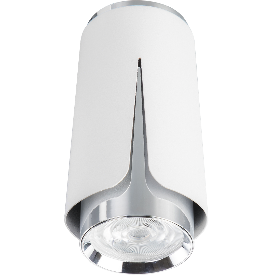 ml0270$f Flower Chrome White Downlight 1xGU10 – Bild 1