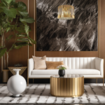 RITZ GOLD Kronleuchter 7xE14 – Bild 2
