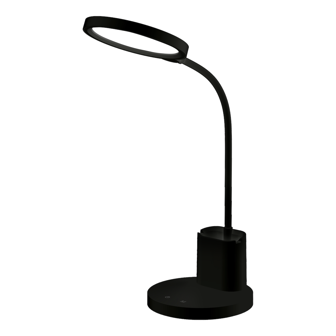 ml1015$f Scuola Schreibtischlampe Schwarz 5W LED – Bild 1