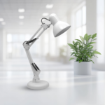 Nexa Schreibtischlampe Weiß 1xE27 – Bild 5
