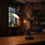 Nexa Schreibtischlampe Schwarz 1xE27 – Bild 5