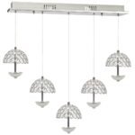 VENUS 5x5W LED-Hängelampe